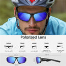 WEST BIKING Cycling Glasses Men Women Polarized UV 400 Eyewear Bike Goggles Outdoor Sports Sunglasses Goggles Bicycle Glasses
