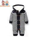 Baby ClothesWinter Cap Hats Baby Sweaters Baby Rompers Thick Cotton Outfit Newborn Jumpsuit for Children Baby Costume