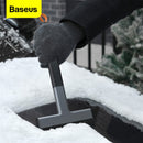 Baseus Auto Eiskratzer Schneeentferner Werkzeug Windschutzscheibe Deforst Scraper Soft Winter Crusher Wipe Auto Schneeschaufel Eisglasreiniger