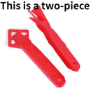 5 STÜCKE 3 In1 Glaskleber Winkelschaber Silikonwerkzeug Schaufel Binder Gummischaufel Gereedschap Entferner Winkelnaht Spachtel