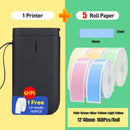 Niimbot Tragbarer Thermo-Etikettendrucker Pocket Mini Wireless Barcode Printer Bluetooth-Verbindung für Handy Android iOS Ho