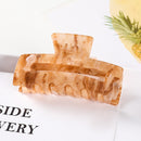 Mode Leopardenmuster Haarkrallen Geometrische Haarklemme Grab Hair Styling Haarspangen für Frauen Mädchen Haarnadel Haarschmuck