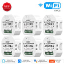 WiFi Mini Smart Curtain Switch Modul Rollos Shutter Motor Smart Life Tuya APP Fernbedienung Arbeiten Sie mit Alexa Google Home