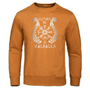 Wikinger Legende Männer Hoodies Sweatshirt Valhalla Odin Herren Sweatshirts 2022 Herbst Winter Lässige Pullover Fleece Warme Streetwear
