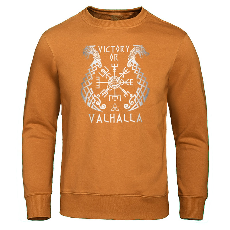 Viking legend Men Hoodies Sweatshirt Valhalla Odin Mens Sweatshirts 2022 Autumn Winter Casual Pullover Fleece Warm Streetwear