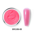 1pc Beautilux UV LED Hard Contruction Nail Gel Soak Off Nails Pink UV Gel Polish Nail Art Dekoration Extension Gel 50g