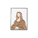 Maler Van Gogh Selbstporträt Brosche Sonnenblume VINCENT Emaille Pin Jeans Rucksack Kunstliebhaber Freunde Geschenke