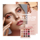 IMAGIC Neuankömmling Charming Eyeshadow 16 Color Makeup Palette Mattschimmer pigmentierter Lidschattenpuder