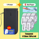 Niimbot Tragbarer Thermo-Etikettendrucker Pocket Mini Wireless Barcode Printer Bluetooth-Verbindung für Handy Android iOS Ho