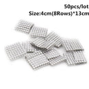 50 teile/los Servietten 30 cm Quadrat Satin Stoff Taschentuch Tischserviette Für Hochzeitsdekoration Party Event Home Supplies