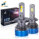 DAWNKNIGHT K4S K4C H7 H4 HB3 9005 H1 H11 4300K ​​Led Autolampen H8 HB4 9006 Led Scheinwerfer Nebelscheinwerfer Kit Led Lichter Für Auto 12V 80W