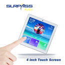 Smart Home Audio 4-Kanal-Wireless-Bluetooth-In-Wand-Verstärker-Touchscreen, Unterputz-Radio, USB-TF-Kartenleistung für Lautsprecher