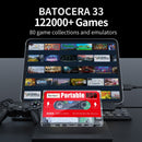 2T HDD mit 122000 Retro-Spielen für PS2/PSP/PS1/Sega Saturn/Wii/Wiiu Batocera 33 Tragbare externe Spielfestplatte 3D-Videospiele