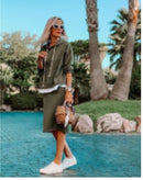 2022 neue Frauen Casual Zweiteiler Frauen Elegant Hoodie Sweatshirt Und Harajuku A-Linie Röcke Zweiteiler Fronttasche Anzug