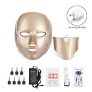 7 Farben LED Lichttherapie Gesichtsmaske Hautverjüngung Led Photon Gesichtsmaske Phototherapie Gesichtspflege Schönheit Anti Akne Maschine