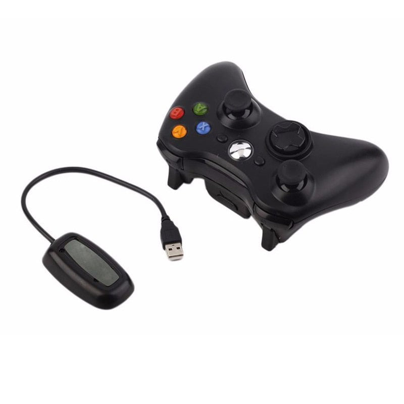 Wireless Controller für Microsoft Xbox 360 mit PC-Empfänger Wireless 2.4G Gamepad Joystick Controler