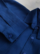 REALEFT 2022 New Spring Double Pockets Turn-down Collar Cotton Women's Blouse Casual Loose Female Blouse Tops Workwear Shirts