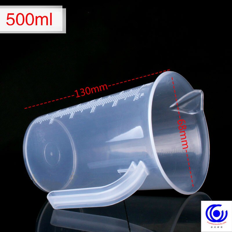 Gobelet de Mesure en Plastique Épais Transparent, de Qualité Alimentaire, pour Thé au Lait, 100/250/500/1000/2000/3500/5000ml, Nouveauté