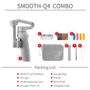 Zhiyun Smooth Q4 Smartphone Gimbal Stabilizer für iPhone 13 pro max/Xiaomi/Huawei/Samsung Xiaomi VS DJI OM 5 Phone Stabilizer