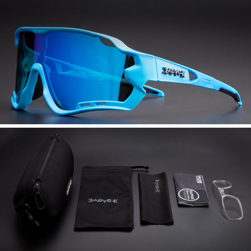 2022 nuevo 1 lente ciclismo gafas deporte correr montar pesca gafas motocicleta bicicleta gafas MTB bicicleta de carretera gafas de sol