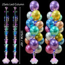 1Set 7/19 Tube Balloon Holder Balloons Stand Column Confetti Balloon Kids Birthday Party Baby Shower Wedding Decoration Supplies