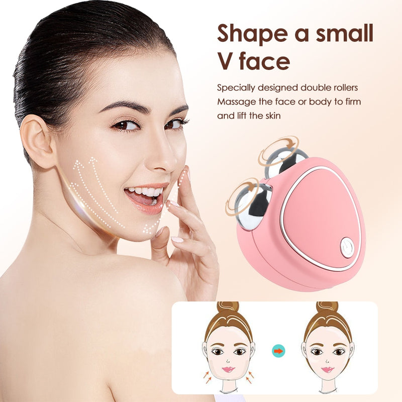 Electric Micro Current Face Massager Lifter Face Massager Lifting And Firming Beauty Instrument Fat Burning Slimming Device