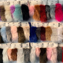 ZADORIN Pelziger Silberfuchs Kunstpelzmantel Damen Luxus Winter Dick Warm Lang Kunstpelz Jacken und Mäntel Damen Mantel Streetwear