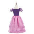 Mädchen Rapunzel Kleid Kinder Sommer Tangled Fancy Prinzessin Kostüm Kinder Verkleidung Geburtstag Karneval Halloween Party Kleidung 2-8T