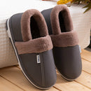 Men Shoes PU Leather Slippers Men&