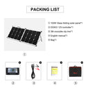 Dokio 100W 160W 200W Faltbares Solarpanel China 10A/20A 12V Controller Faltbares Solarpanel Zelle/Systemladegerät Solarpanel