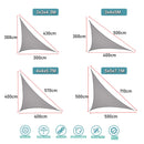 Refugio solar a prueba de agua, parasol triangular, protección para exteriores, jardín, Patio, piscina, toldo de vela de sombra, parasol para acampar 420D