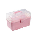 Medicine Box First Aid Storage Box 3 Layers Large Capacity Medical Box Portable Medicine Box Home Medical Box Medicine Chest
