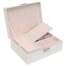 PU Leather Jewelry Storage Display Portable European-Style Multi-Function Packaging Box  With Drawer Winter Gift