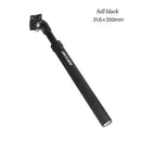 ZOOM Seatpost Suspension Dropper Mtb 27 2 Bicycle Seat Post Hanging Saddle Tube 30.9 With Shock Absorber Saddle Mountain Bike