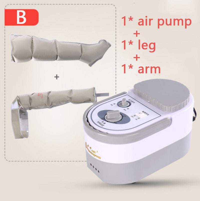 Elektrisches Luftkompressions-Beinmassagegerät Beinwickel Fußknöchel Wadenmassagegerät Fördert die Durchblutung Lindert Schmerzen Ermüdung