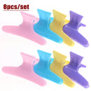 12-10-8pcs/Set Butterfly Hair Clips Woman Girl&