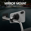 Motorrad Elektrofahrzeuge Moto Fahrrad Telefon Navigationshalter Unterstützung Rückspiegelhalterung Clip Halterung für Mobiltelefon