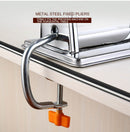 Máquina Manual de fideos, pequeña máquina de Pasta para el hogar, dos cuchillos, fabricante de fideos, herramientas de cocina de acero inoxidable multicinéticas