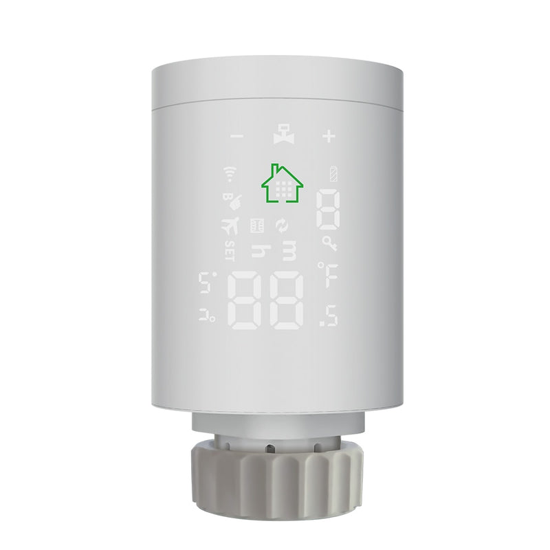 Moes ZigBee3.0 Radiator Actuator Programmierbares Thermostatventil Tuya Temperaturregler 2MQTT Alexa Google Voice Smart App