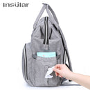 Insular Marke Windel Rucksack Tasche Mama Große Kapazität Kinderwagen Tasche Mama Baby Multifunktions Wasserdichte Outdoor Reise Wickeltaschen