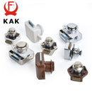 KAK 10 Stück Camper Car Push Lock RV Caravan Boat Motor Home Cabinet Draw Latch Button Locks Furniture Door Lock Hardware