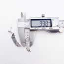 Ohrringe Heller Kolibri-Flügel Neu Regenbogen Böhmen Geschenk für Frauen Hochwertiges 925er Sterlingsilber Mehrfarbiger feiner Schmuck