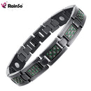 Rainso Bio Energy Titan Armband Armreif Magnetisch Gesundheitspflege Schmerzlinderung Armbänder Für Männer Freundschaft Schmuck Mode