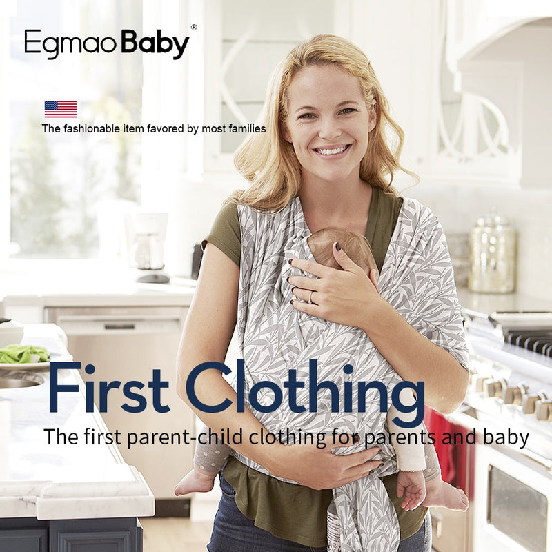 All-in-1 Stretchy Baby Wraps Baby Sling Infant Carrier Still Cover Hands Free Baby Wrap Postpartum Belt Great Baby Shower Gift