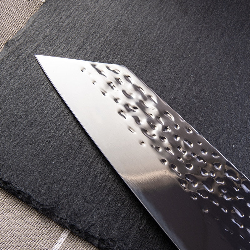 SHUOJI Neues japanisches 9-Zoll-Küchenmesser Kirisuke Kochmesser Sushi-Sashimi-Messer Superscharfes 7Cr15MOV-Edelstahlmesser