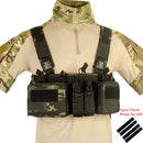 CS Match Wargame TCM Chest Rig Airsoft Chaleco táctico Paquete militar Revista Bolsa Funda Sistema Molle Cintura Hombres Nylon