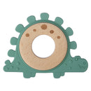 1 STÜCK Silikon Beißring Baby Ruder Form Holz Beißring Kind Geschenk Lebensmittelqualität Silikon Kinderwaren Kind Kinderkrankheiten Spielzeug