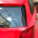For Volkswagen VW Polo MK5 6R 6C 2011-2017 Rear Window Splitter Deflector Cover Side Spoiler Canard Sticker Trim Car Accessories