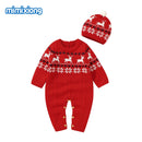 Baby Strampler Gestrickte Neugeborene Jungen Overalls Herbst Langarm Kleinkind Mädchen Pullover Kleidung Kinder Overalls Winter