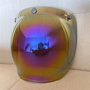 Soman Jethelm Visier Bubble Flip Up Motorräder Visier Capacete Lens Helmzubehör BV01